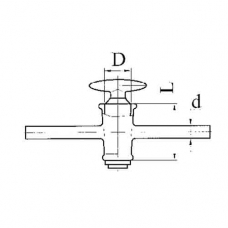 кран 1-ходовой К1Х-1-30-1.5