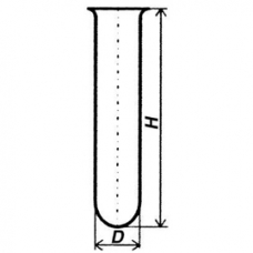 Пробирка кварцевая 145 мл