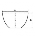Тигель кварцевый низкий Н-10 мл