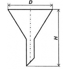 Воронка кварцевая d-36