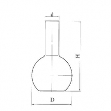 колба плоскодонная КП-2-250-34