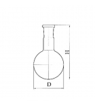 колба круглодонная К-1-100-19/26