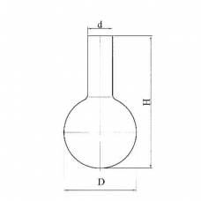 колба круглодонная К-3-100-22
