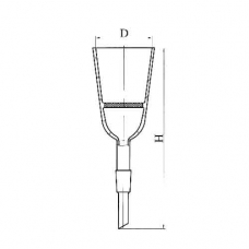 воронка фильтровальная ВФ-2-20 пористость 100 со шлифом